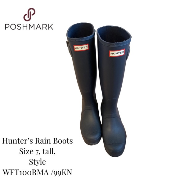 Hunter’s rain boots on sale! - Picture 1 of 2